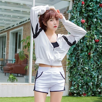 Women's sportswear fast dry yoga clothes Korean sport running suit outdoor show thin jogging suits
Women's sportswear fast dry yoga clothes Korean sport running suit outdoor show thin jogging suits