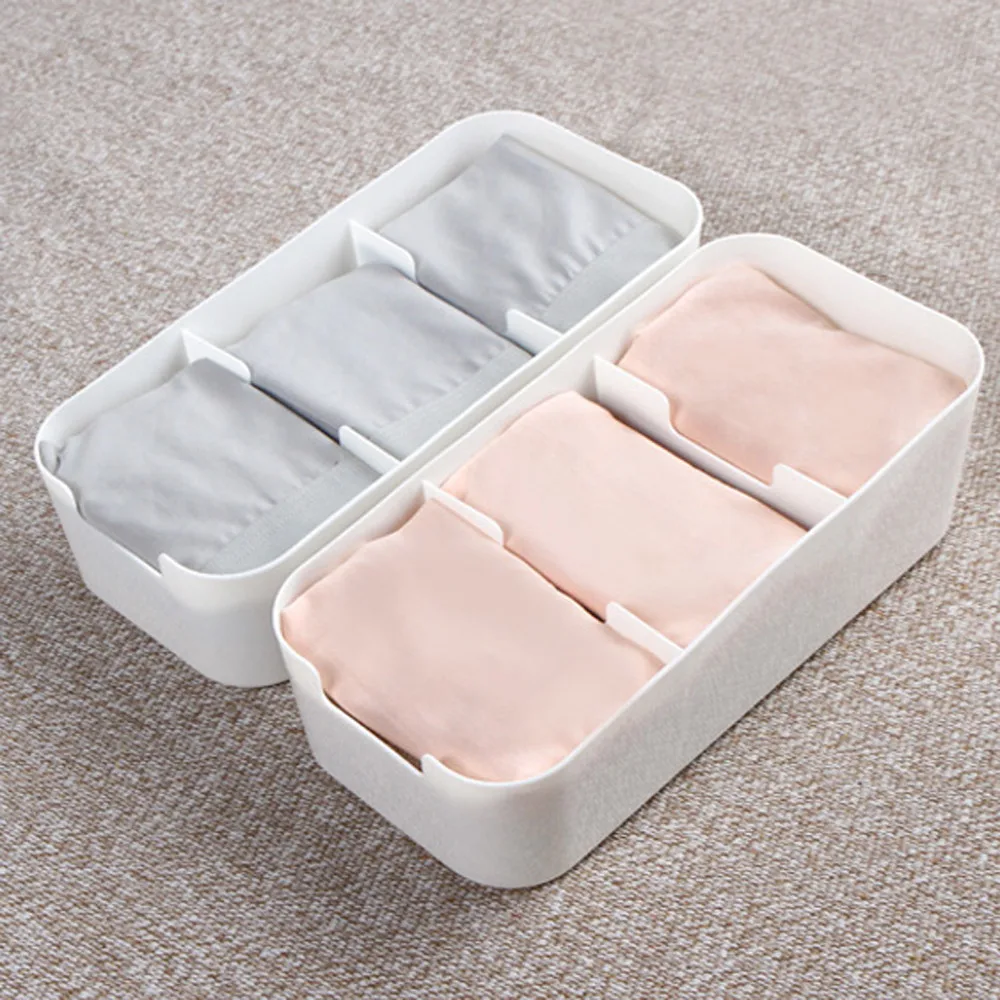 MTL 3 Grids Storage Basket Wardrobe Organizer Women Men Storage Box For Socks Underwear Plastic Container Makeup Organizer
MTL 3 Grids Storage Basket Wardrobe Organizer Women Men Storage Box For Socks Underwear Plastic Container Makeup Organizer