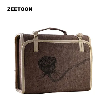 Japanese Style Portable Outdoor Travel Teaware Linen Storage Bag Lotus Tea Set Bag for Kung Fu Tea Set Quick Cup Handbag Package
Japanese Style Portable Outdoor Travel Teaware Linen Storage Bag Lotus Tea Set Bag for Kung Fu Tea Set Quick Cup Handbag Package