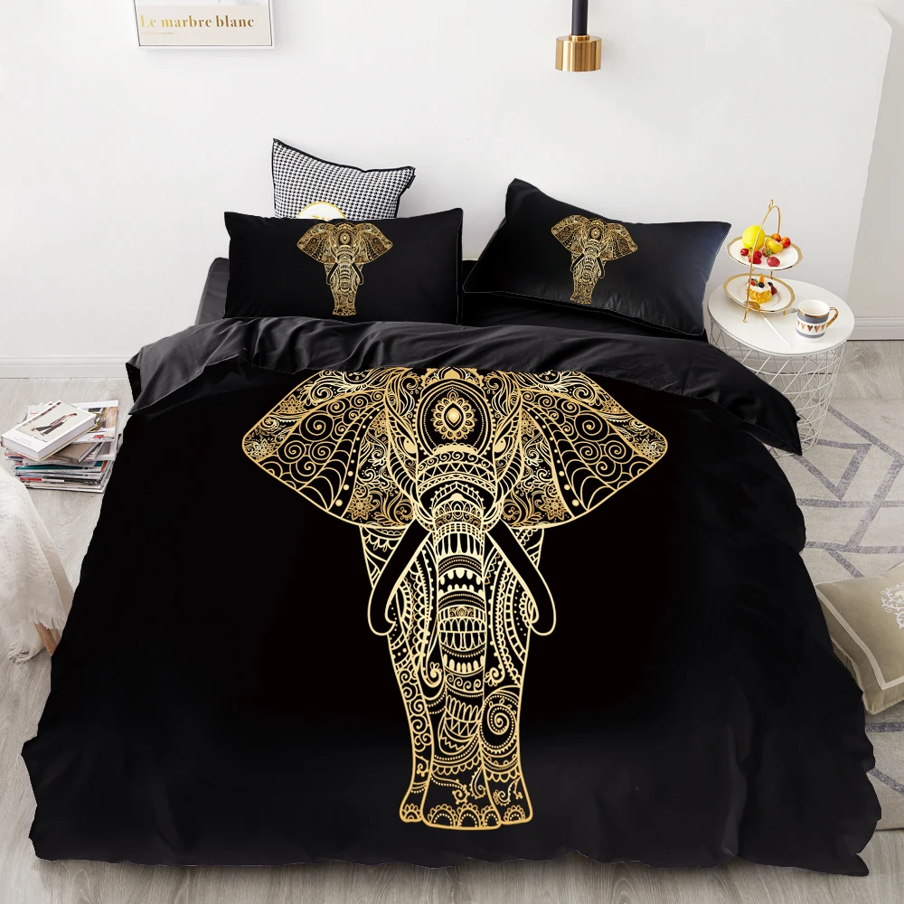 3D HD Digital Printing Custom Bedding Set,3pcs Duvet Cover Set Queen Cal King,Bedclothes Gold Elephant Drop Shipping
3D HD Digital Printing Custom Bedding Set,3pcs Duvet Cover Set Queen Cal King,Bedclothes Gold Elephant Drop Shipping