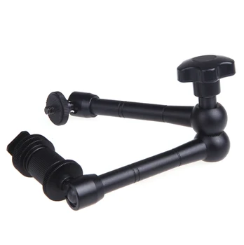 Camera Bracket 11 Inch Friction Articulating Magic Arm 1/4 Hot Shoe Connector for Camera LCD Monitor LED Light
Camera Bracket 11 Inch Friction Articulating Magic Arm 1/4 Hot Shoe Connector for Camera LCD Monitor LED Light