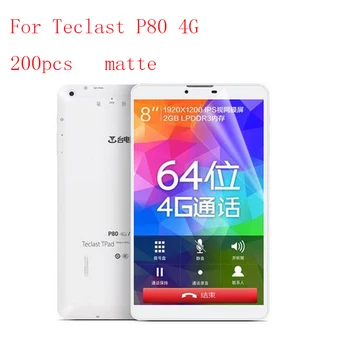 Anti-glare Tablet LCD film Screen Protector for Teclast P80 4G 9H Anti-scratch without retail packing 200pcs/lot
Anti-glare Tablet LCD film Screen Protector for Teclast P80 4G 9H Anti-scratch without retail packing 200pcs/lot