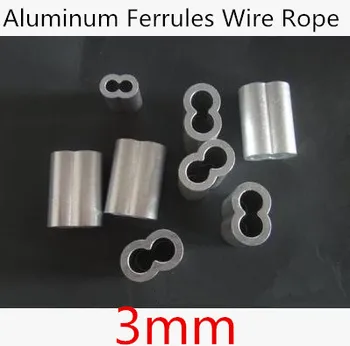 100pcs/lot High Quality M3 3mm Diameter 8 shape Aluminum Ferrules Wire Rope Aluminum Ferrules Crimping Sleeve
100pcs/lot High Quality M3 3mm Diameter 8 shape Aluminum Ferrules Wire Rope Aluminum Ferrules Crimping Sleeve