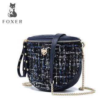 Foxer Fashion Girl's Saddle bag Leather Chic Lady Party Small Crossbody Bag INS Style New Design Flap Bags
Foxer Fashion Girl's Saddle bag Leather Chic Lady Party Small Crossbody Bag INS Style New Design Flap Bags