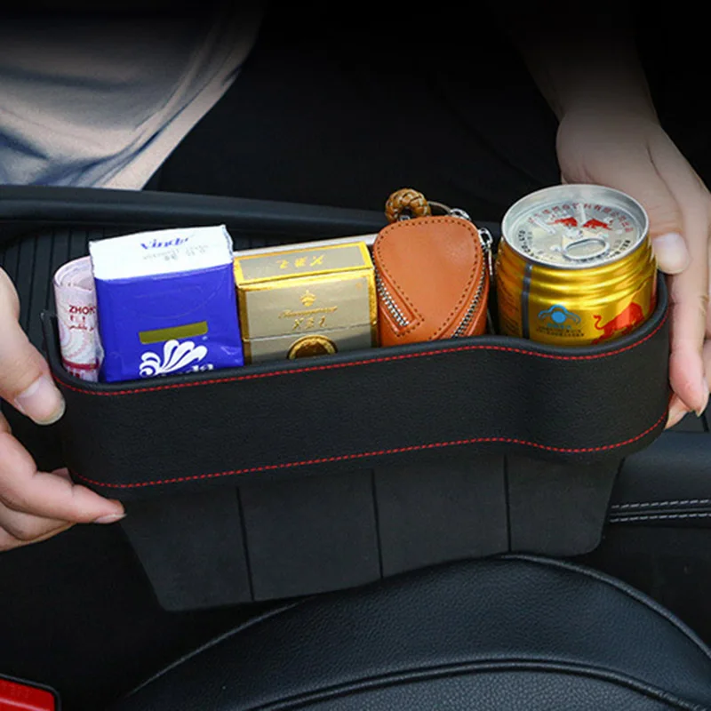 PU + ABS Catch Catcher Box Caddy Car Seat Slit Gap Pocket Storage Glove Box Organizer Slot Box For Books/Phones/Cards
PU + ABS Catch Catcher Box Caddy Car Seat Slit Gap Pocket Storage Glove Box Organizer Slot Box For Books/Phones/Cards