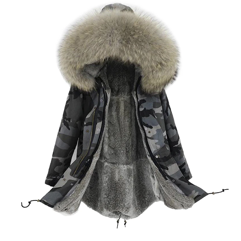 2019 new arrival women winter natural rabbit fur lining long jacket coat woman parka fur coat real raccoon fur collar warm
2019 new arrival women winter natural rabbit fur lining long jacket coat woman parka fur coat real raccoon fur collar warm