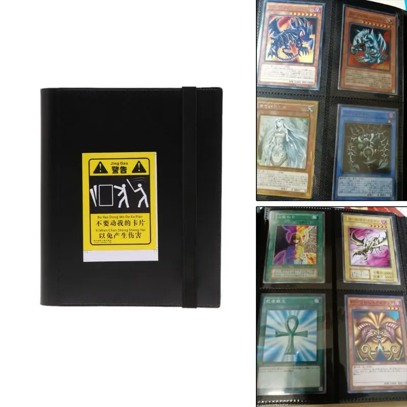 4-Pocket Leather Blank Binder Page Protector For Standard Size Cards Hobby Collection
4-Pocket Leather Blank Binder Page Protector For Standard Size Cards Hobby Collection
