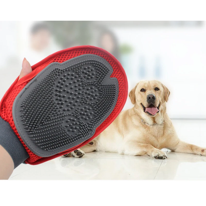 1pc Comfortable Pet Animal Grooming Glove Dog Glove for Animals Combing Cats Grooming Silicon Pet Massager Hair Removal Mitten
1pc Comfortable Pet Animal Grooming Glove Dog Glove for Animals Combing Cats Grooming Silicon Pet Massager Hair Removal Mitten