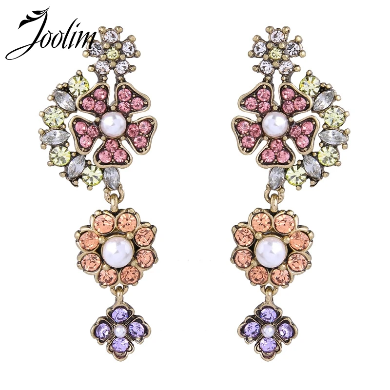 JOOLIM Luxury Colorful Crystal Pave Earring Fashion Party Jewelry Wholesale
JOOLIM Luxury Colorful Crystal Pave Earring Fashion Party Jewelry Wholesale