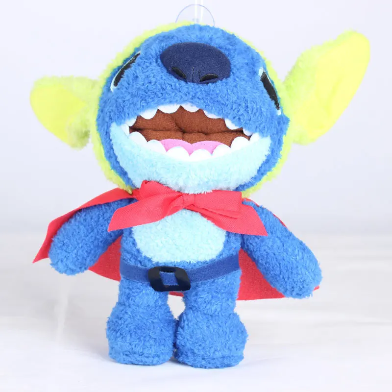 Kawaii Lilo and Stitch Plush Toys Blue Stitch Scrump Soft Stuffed Animals Dolls Children Kids Birthday Gift 8pcslot 23cm (18)