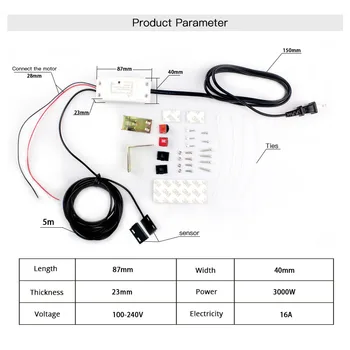 Smart Life APP Remote Open Close Monitor Compatible No Hub Require WiFi Smart Garage Door Controller With Alexa Echo Google Home
Smart Life APP Remote Open Close Monitor Compatible No Hub Require WiFi Smart Garage Door Controller With Alexa Echo Google Home