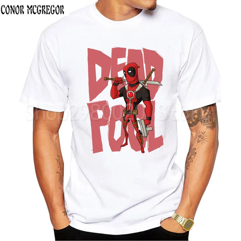2018 Men's Badass Deadpool T shirt Fashion Cookie Muncher Printed Men T-Shirts Punk Deadpool scream Design tops Street Cool tee
2018 Men's Badass Deadpool T shirt Fashion Cookie Muncher Printed Men T-Shirts Punk Deadpool scream Design tops Street Cool tee