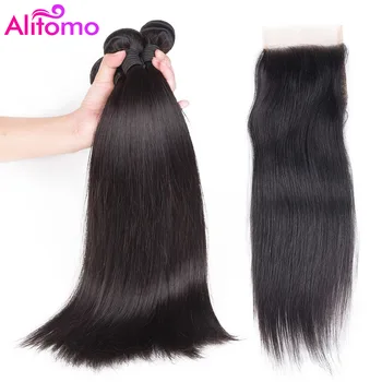 Alitomo Malaysian Hair Bundles with Closure Straight Hair Bundles with Closure Natural Remy Human Hair Bundles with Closure
Alitomo Malaysian Hair Bundles with Closure Straight Hair Bundles with Closure Natural Remy Human Hair Bundles with Closure
