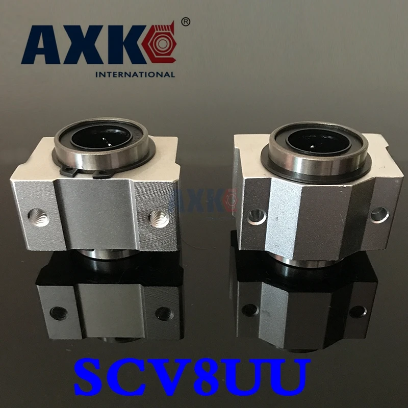 2023 Real Ball Bearing Rodamientos 4pcs Free Shipping Sc8vuu Sc8v Scv8uu Scv8 Linear Bearing Block Diy Slide Units Cnc Router
2023 Real Ball Bearing Rodamientos 4pcs Free Shipping Sc8vuu Sc8v Scv8uu Scv8 Linear Bearing Block Diy Slide Units Cnc Router