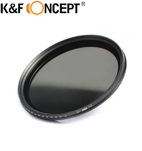K&F CONCEPT 52mm ND Filter Fader Neutral Density Adjustable ND2 to ND400 Variable Filter for Canon Nikon DSLR+ Camera
K&F CONCEPT 52mm ND Filter Fader Neutral Density Adjustable ND2 to ND400 Variable Filter for Canon Nikon DSLR+ Camera