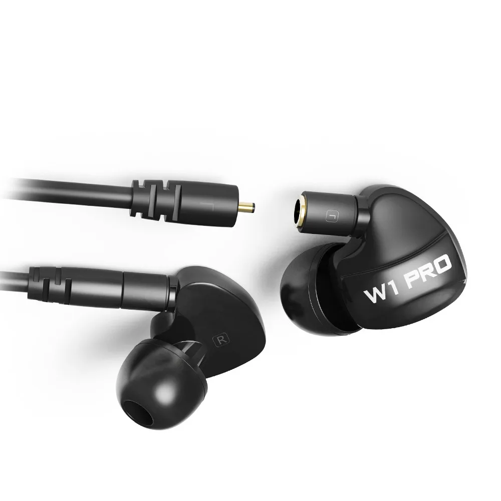 W1 Pro Stereo Earphone 3.5MM Removable Cable In-ear Earbuds for Noise Cancelling with Microphone for Mobile Phone
W1 Pro Stereo Earphone 3.5MM Removable Cable In-ear Earbuds for Noise Cancelling with Microphone for Mobile Phone