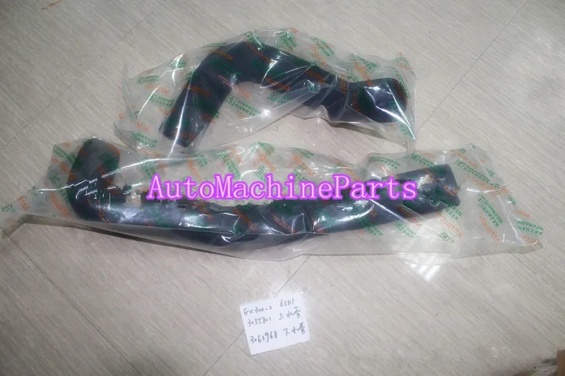 Верхний и нижний шланг радиатора 3055801 3063968 для Hitachi EX300-2/3 Isuzu 6SD1T | Обустройство дома