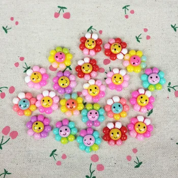 50Pieces Mixed Color Flatback Flat Back Resin Kawaii Cabochon DIY Sunflower Resin Craft Decoration For Hair Bow:19mm
50Pieces Mixed Color Flatback Flat Back Resin Kawaii Cabochon DIY Sunflower Resin Craft Decoration For Hair Bow:19mm