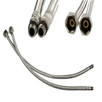 2 Pcs 27.6 Inch (700mm) Braided Stainless Steel Faucet Hot & Cold Water Supply Line Hose 1/2" Fitting Water Hose aba021
2 Pcs 27.6 Inch (700mm) Braided Stainless Steel Faucet Hot & Cold Water Supply Line Hose 1/2" Fitting Water Hose aba021