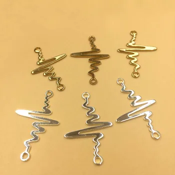 38*24mm Charms Connectors Links Earring & Pendant Findings Drop Components with Closed Loops Multi-color Plated
38*24mm Charms Connectors Links Earring & Pendant Findings Drop Components with Closed Loops Multi-color Plated