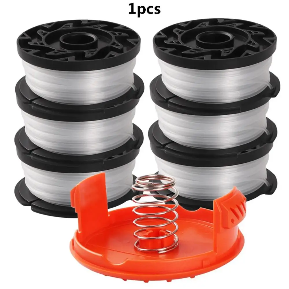 Durable Use Replacement Spool String Trimmer Line Suitable For BLACK+DECKER AF-100-3ZP Spool With Cap Covers
Durable Use Replacement Spool String Trimmer Line Suitable For BLACK+DECKER AF-100-3ZP Spool With Cap Covers