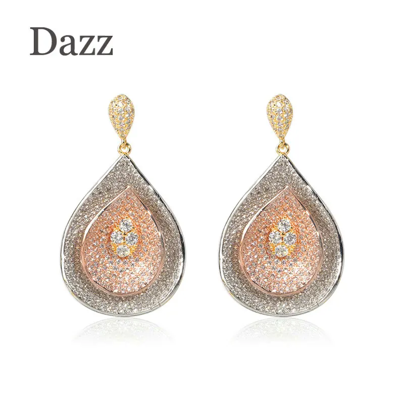 Dazz 46mm Luxury Exclusive Round Lotus Tricolor AAA Cubic Zircon African Wedding Party Dress Earrings Fashion Jewelry Gifts 2019
Dazz 46mm Luxury Exclusive Round Lotus Tricolor AAA Cubic Zircon African Wedding Party Dress Earrings Fashion Jewelry Gifts 2019