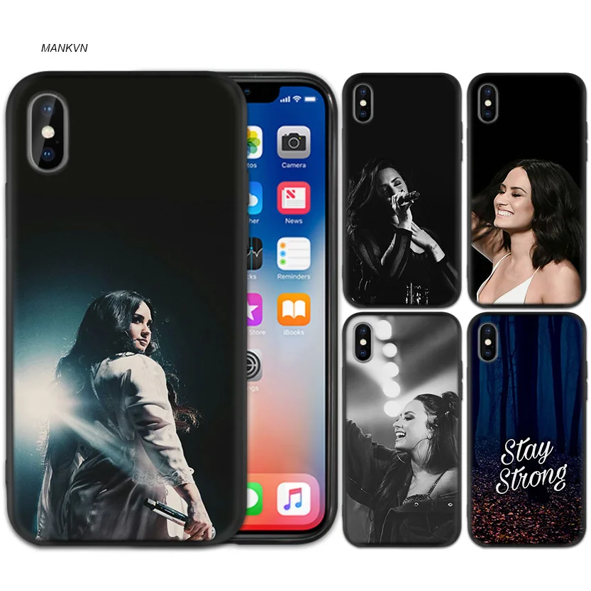 Black Rubber Soft Silicone Case Bag Cover for iPhone XS XR X 7 8 6 6S 5C 5E 5S 5 Plus Max Shell Fundas Demi Lovato Stay strong
Black Rubber Soft Silicone Case Bag Cover for iPhone XS XR X 7 8 6 6S 5C 5E 5S 5 Plus Max Shell Fundas Demi Lovato Stay strong
