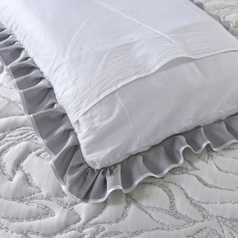 Waliicorners Luxury Knitted Cotton 3 Pieces Bedspread Comforter Set King Queen Size Bed Cover Set Mattress Topper Blanket With Pillowcases 19