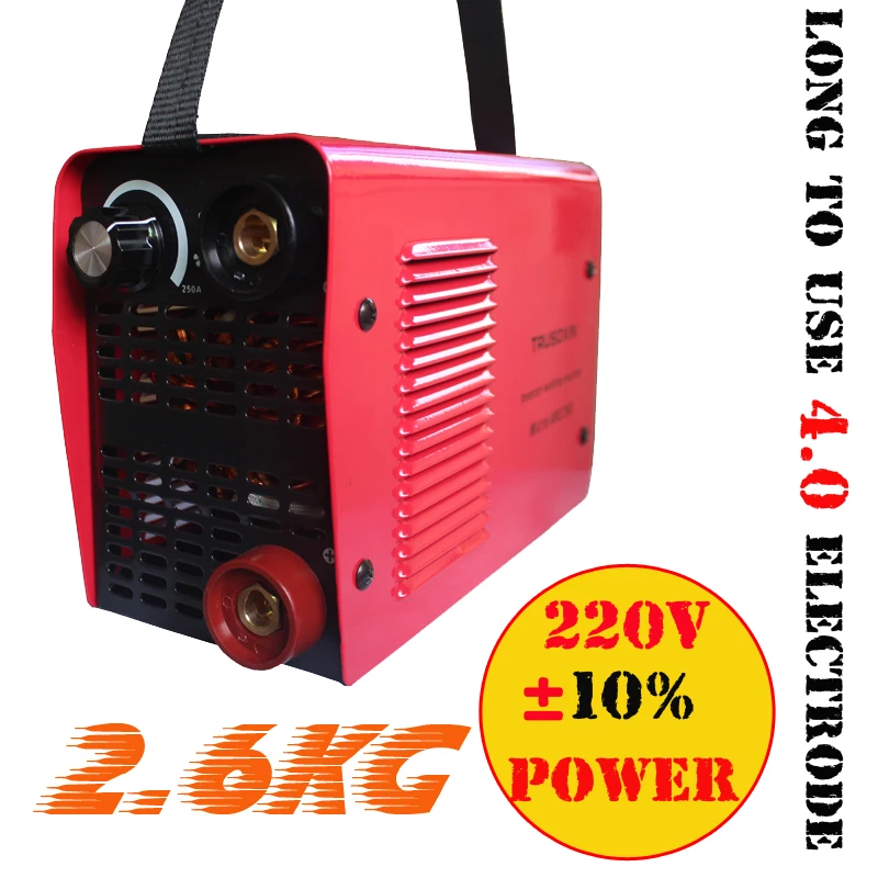 220V-240V New protable Stick welder Micro ARC250 suitable 4.0MM electrode IGBT inverter DC hand welding machine/equipment /tools
220V-240V New protable Stick welder Micro ARC250 suitable 4.0MM electrode IGBT inverter DC hand welding machine/equipment /tools