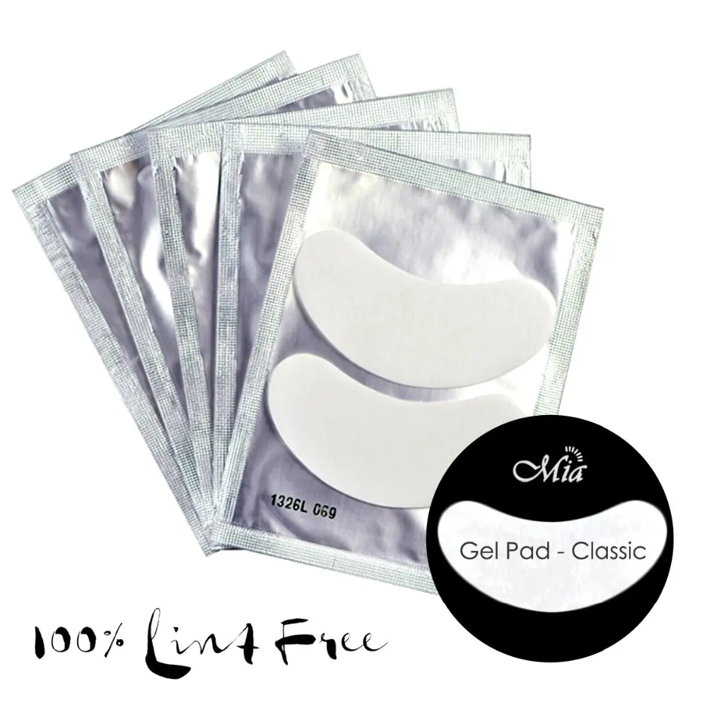 50 Pairs Mia Classice Silver Pack Gel Eye Pad Patch Eyelash Extension Lint Free by Mia Lash Labratory
50 Pairs Mia Classice Silver Pack Gel Eye Pad Patch Eyelash Extension Lint Free by Mia Lash Labratory