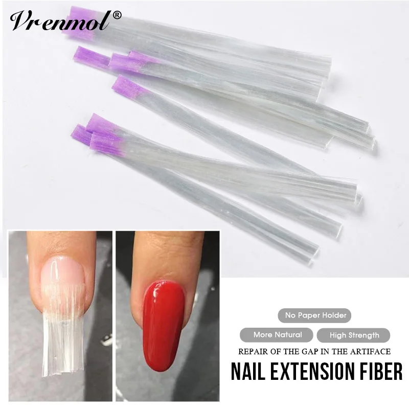 Vrenmol Nail Fiberglass 10/20/30Pcs/set Professional Nail Art Extension Glass Fiber for Nail Manicure for Acrylic Tip Nail Salon
Vrenmol Nail Fiberglass 10/20/30Pcs/set Professional Nail Art Extension Glass Fiber for Nail Manicure for Acrylic Tip Nail Salon