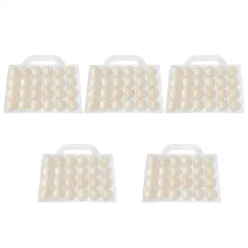 OUNONA 5 Pcs Egg Storage Box Transparent 24 Grids Egg Storage Container Kitchen Refrigerator Egg Holder Eggs Packaging Box
OUNONA 5 Pcs Egg Storage Box Transparent 24 Grids Egg Storage Container Kitchen Refrigerator Egg Holder Eggs Packaging Box