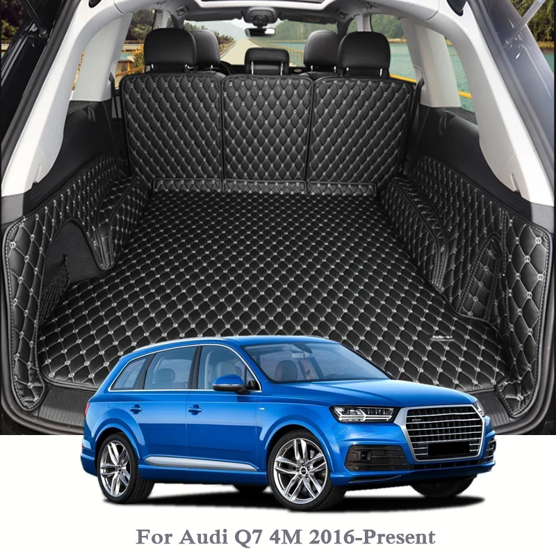 For Audi Q7 4M 2016-Present Car Floor Mat Leather Tray Carpet Cargo Liner Custom Trunk Carpet Mats Car Accessories
For Audi Q7 4M 2016-Present Car Floor Mat Leather Tray Carpet Cargo Liner Custom Trunk Carpet Mats Car Accessories