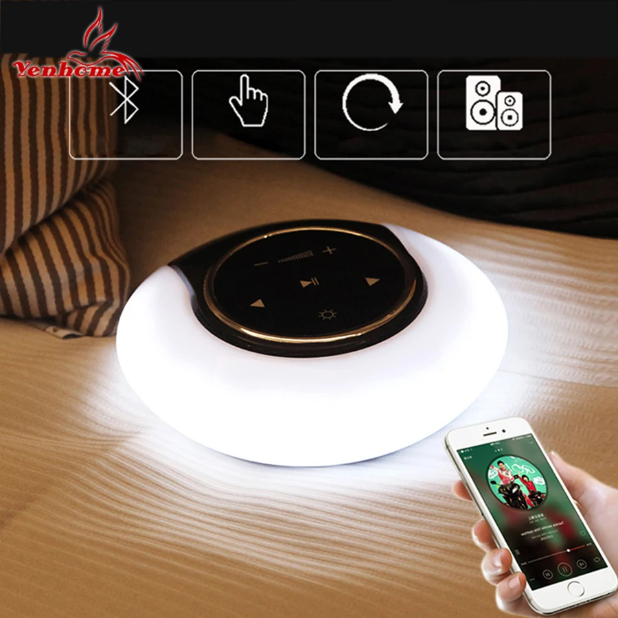 LED Wireless Bluetooth Audio Music Night Light Creative Smart Speaker Rechargeable Dimmable Atmosphere Table Lamp Exquisite Gift
LED Wireless Bluetooth Audio Music Night Light Creative Smart Speaker Rechargeable Dimmable Atmosphere Table Lamp Exquisite Gift
