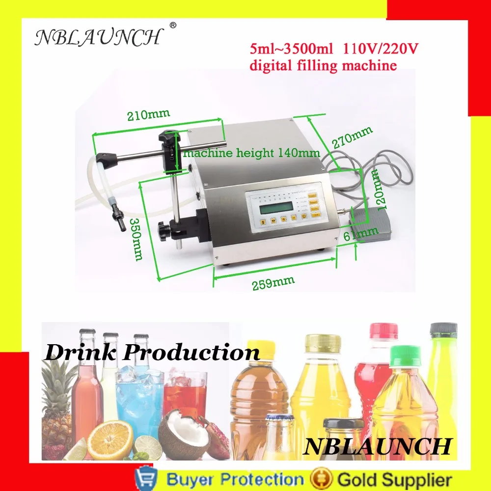 Digital Control Filler For Liquid Drink Beer Milk Vinegar Perfume Water Oil Eliquid Filling Machine Electric Free Shipping
Digital Control Filler For Liquid Drink Beer Milk Vinegar Perfume Water Oil Eliquid Filling Machine Electric Free Shipping