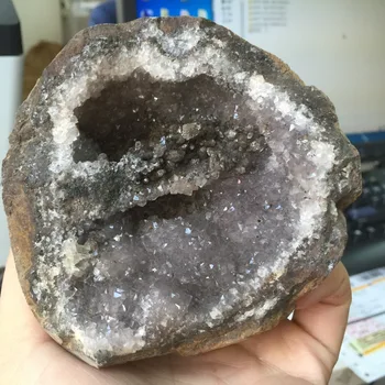 591g Natural Healing Reiki Minerals Agate Amethyst Geode Specimen Stones Natural Manualidades Ornaments for Home Decoration
591g Natural Healing Reiki Minerals Agate Amethyst Geode Specimen Stones Natural Manualidades Ornaments for Home Decoration