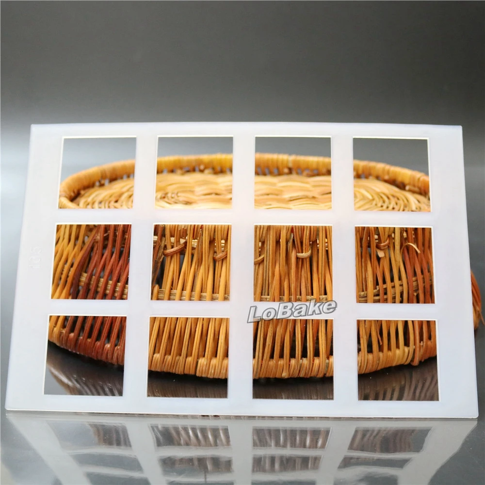 (2pcs/lot) High quality 12 cavities square cube checks shape thin tile crisp mat molds candy biscuit mould for DIY confeitaria
(2pcs/lot) High quality 12 cavities square cube checks shape thin tile crisp mat molds candy biscuit mould for DIY confeitaria