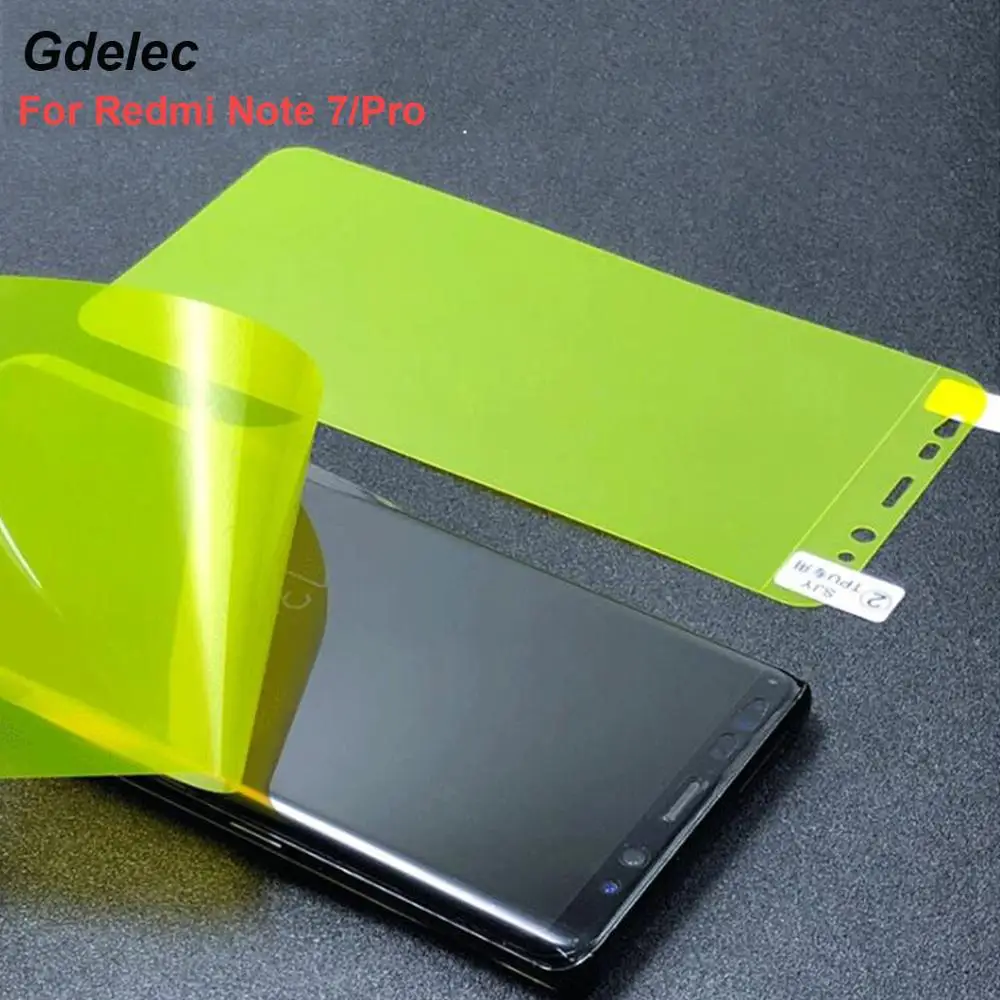 Redmi Note 7 Soft Hydrogel Film for Xiaomi Redmi Note7 Pro Full Cover nano TPU Front Screen Protector Film (Not Tempered Glass)
Redmi Note 7 Soft Hydrogel Film for Xiaomi Redmi Note7 Pro Full Cover nano TPU Front Screen Protector Film (Not Tempered Glass)