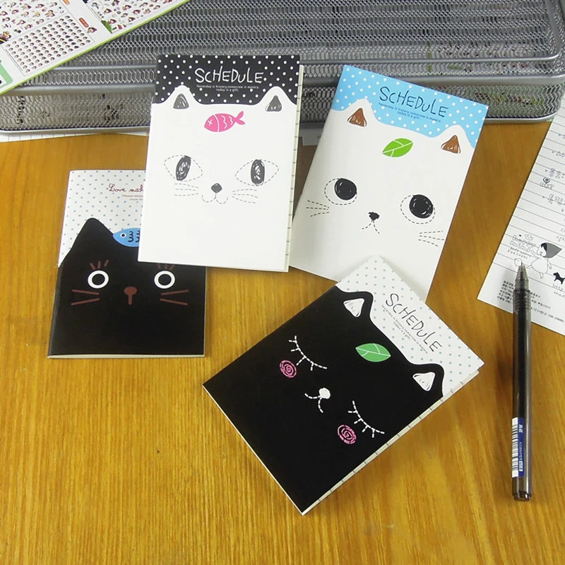 10 pcs/lot Cute Cat Notebook Mini Kawaii Cartoon Lined Paper Exercise Note Book Stationery School Supplies Gift
10 pcs/lot Cute Cat Notebook Mini Kawaii Cartoon Lined Paper Exercise Note Book Stationery School Supplies Gift