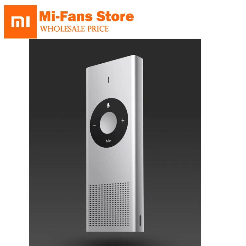 Original Xiaomi AI Translator14 language 7 Days Standby 8H continuous Translate Microsoft Translation Engine for Smart Mi Travel
Original Xiaomi AI Translator14 language 7 Days Standby 8H continuous Translate Microsoft Translation Engine for Smart Mi Travel