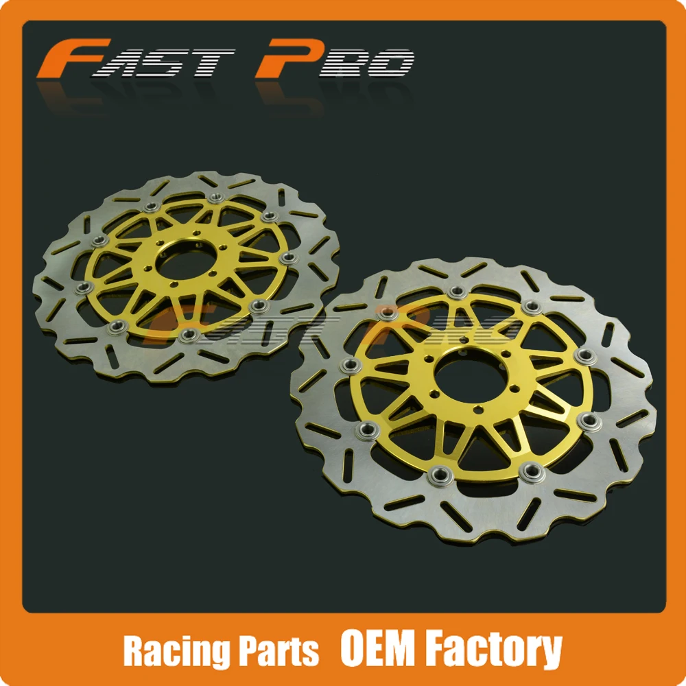 1 пара передний тормозной дисковый ротор для YAMAHA FZR1000 EX-UP 89-95 GENESIS 87-88 XJR1200 95-98 |
