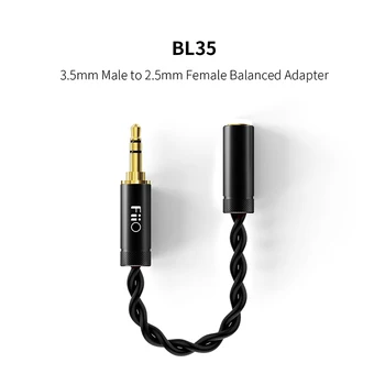 FIIO BL35 3.5mm Male to 2.5mm Female Balanced Adapter 2.5mm balanced output cable for Shure/FIIO and other Headphons F9 pro/F5
FIIO BL35 3.5mm Male to 2.5mm Female Balanced Adapter 2.5mm balanced output cable for Shure/FIIO and other Headphons F9 pro/F5