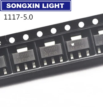 1000pcs AMS1117-5.0 , AMS1117-5 , AMS1117 , 1117-5.0 SOT223 800mA LOW DROPOUT VOLTAGE REGULATOR AMS
1000pcs AMS1117-5.0 , AMS1117-5 , AMS1117 , 1117-5.0 SOT223 800mA LOW DROPOUT VOLTAGE REGULATOR AMS
