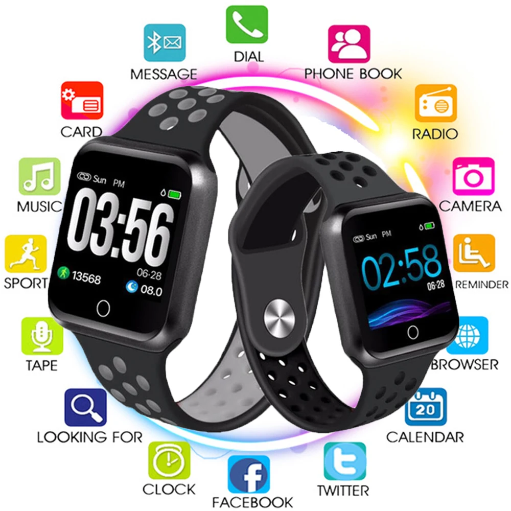 Smart Watch S226 1.3" Colorful Screen Sport Modes Life Waterproof Blood Pressure Heart Rate Monitor Smartwatch For Men Women
Smart Watch S226 1.3" Colorful Screen Sport Modes Life Waterproof Blood Pressure Heart Rate Monitor Smartwatch For Men Women