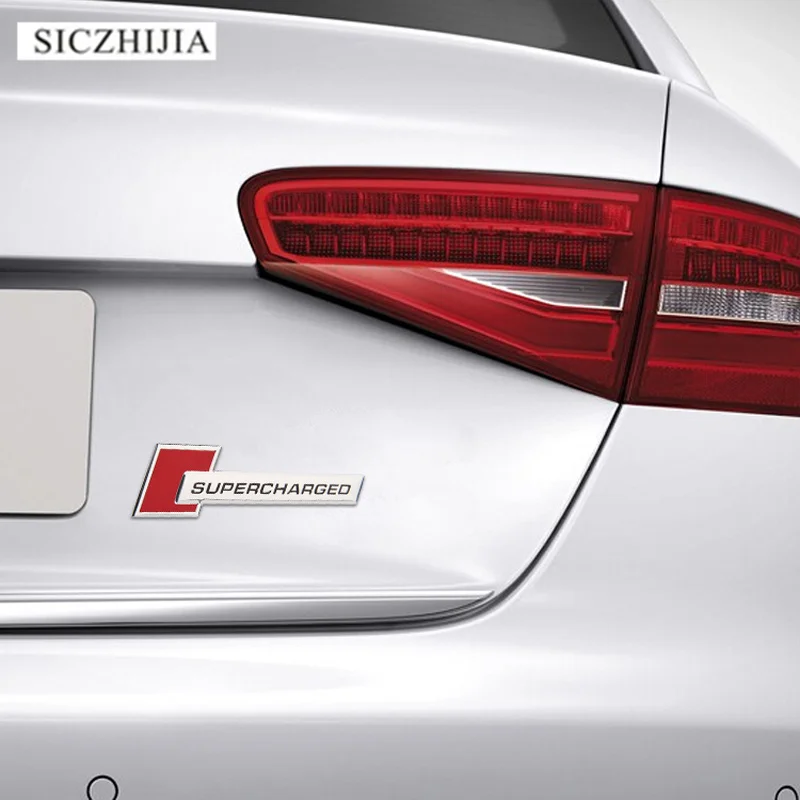 New 3D Metal Racing Supercharged Car Styling Badge Sticker for Audi Q3 Q5 SQ5 Q7 A1 A3 S3 A4 S4 RS4 RS5 A5 A6 S6 C6 C7 S5 A7
New 3D Metal Racing Supercharged Car Styling Badge Sticker for Audi Q3 Q5 SQ5 Q7 A1 A3 S3 A4 S4 RS4 RS5 A5 A6 S6 C6 C7 S5 A7
