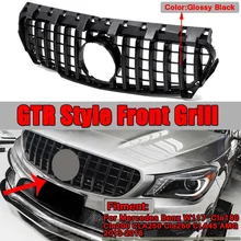 W117 CLA18 For GTR GT Grill Car Front Grille Grill For Benz W117 CLA180 CLA200 CLA250 CLA260 CLA45 For AMG 2013-2016/2017-2018 W117 CLA18 For GTR GT Grill Car Front Grille Grill For Benz W117 CLA180 CLA200 CLA250 CLA260 CLA45 For AMG 2013-2016/2017-2018