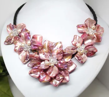Hot sale new Style >>>>> Fashion handmade charm mother red shell pearl crystal five flowers the necklace
Hot sale new Style >>>>> Fashion handmade charm mother red shell pearl crystal five flowers the necklace