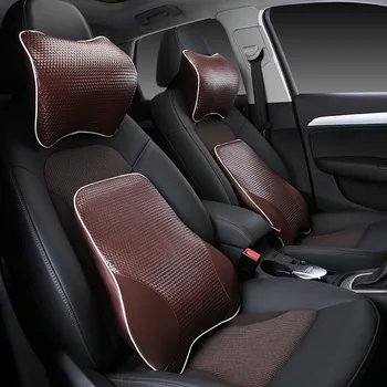 2019 brand new arrival car neck pillows both side pu leather single headrest Fit all models cars filled fiber car Leather pillow
2019 brand new arrival car neck pillows both side pu leather single headrest Fit all models cars filled fiber car Leather pillow