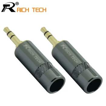 12pcs Jack 3.5mm 3 poles 3.5mm Audio adapter Gold headphone plug 3.5 jack Connector for cable size up to 8mm wire connector
12pcs Jack 3.5mm 3 poles 3.5mm Audio adapter Gold headphone plug 3.5 jack Connector for cable size up to 8mm wire connector