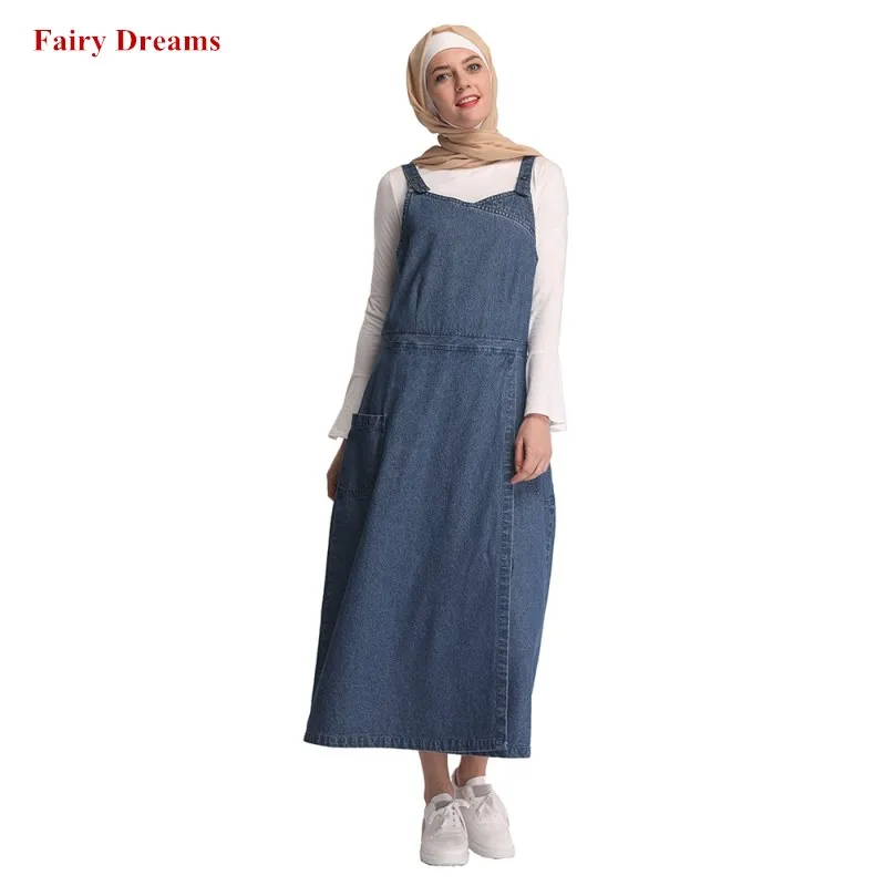 Strap Denim Abaya Kimono Dubai Turkey Bangladesh Islamic Clothing Kaftan Arabic Muslim Hijab Dress Women Sundress Jeans Robe
Strap Denim Abaya Kimono Dubai Turkey Bangladesh Islamic Clothing Kaftan Arabic Muslim Hijab Dress Women Sundress Jeans Robe